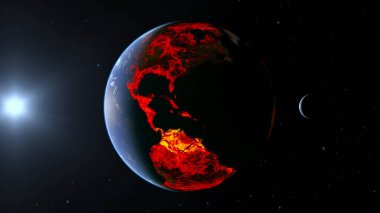 Uzay Gezegeni 'nin 3 boyutlu canlandırması