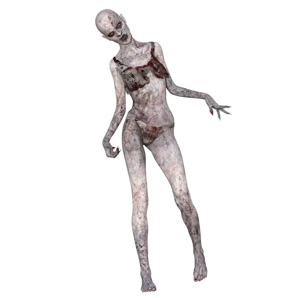 Zombie femminile — Foto Stock