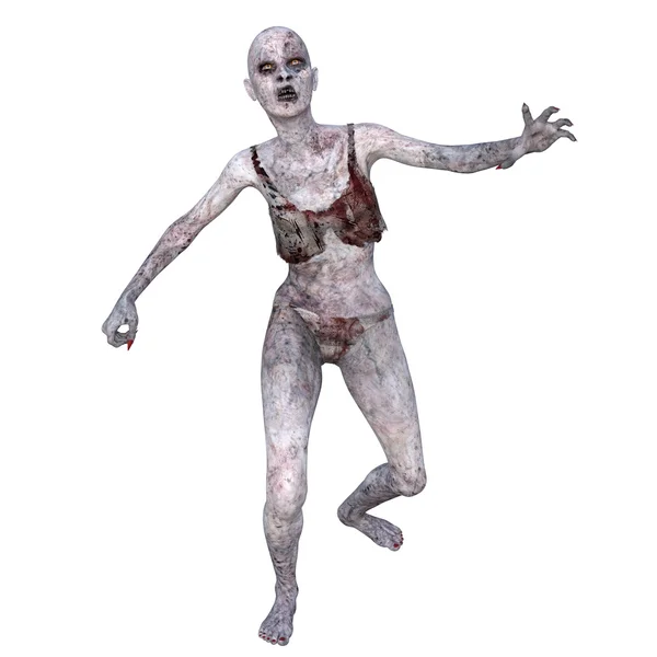 Жінка зомбі — стокове фото