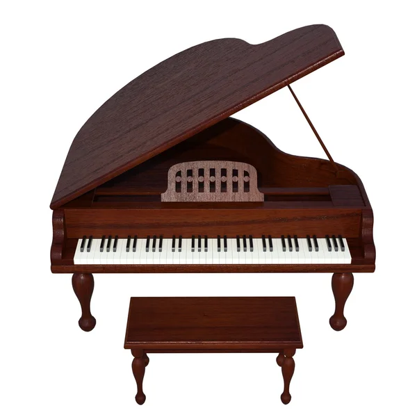 Grote piano — Stockfoto