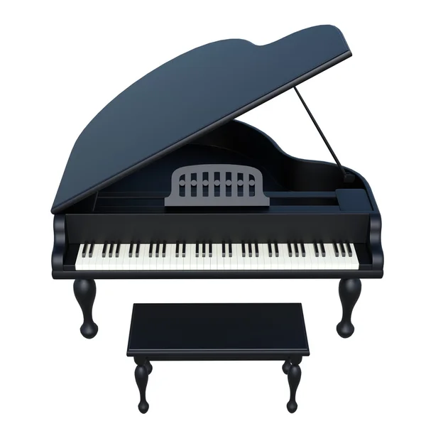 Grote piano — Stockfoto