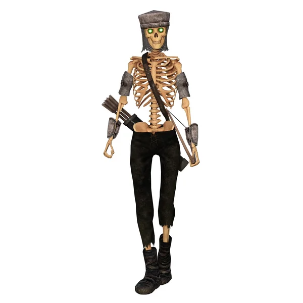 Skeleton soldier — Stock Photo, Image