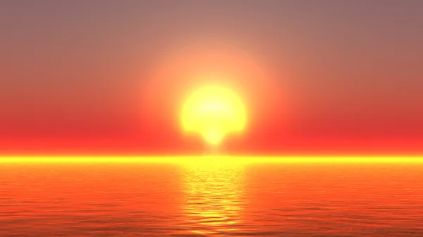 Güneş Doğuyor — Stok fotoğraf