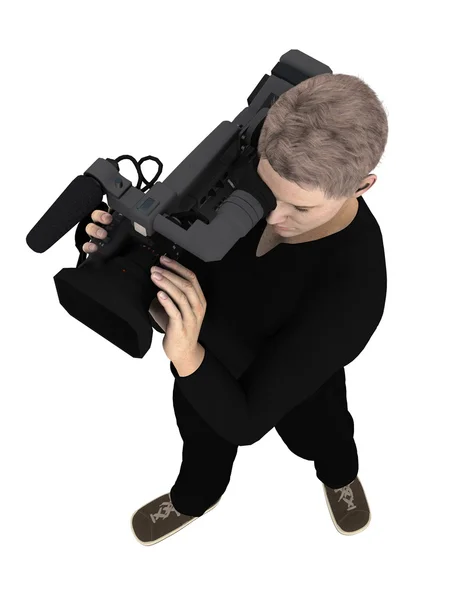 Camera crew — Stock Photo, Image