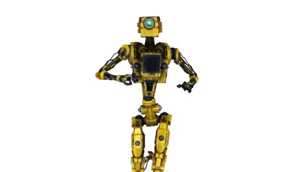 Robot en marche 