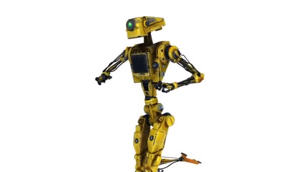 Robot en marche 