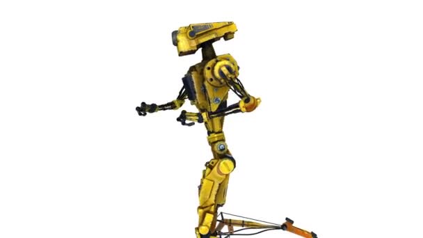 Robot en marche 