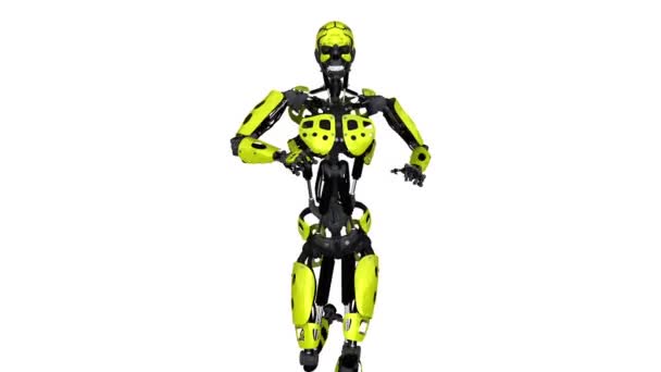 Robot en marche 