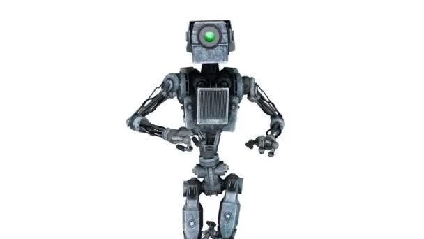 Robot en marche 