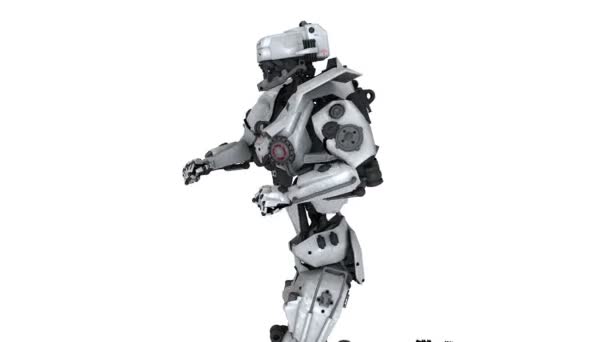 Robot en marche 
