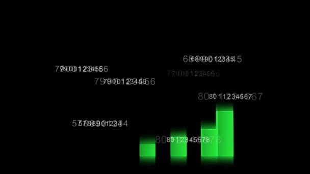 Nunbers — Vídeo de stock