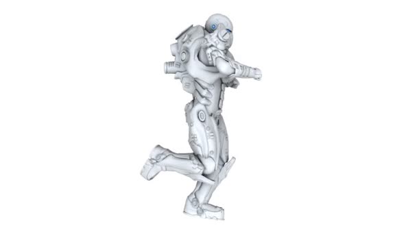 Robot en marche 