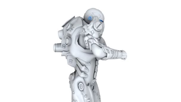 Robot en marche 