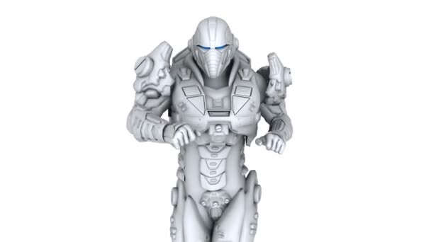 Robot en marche 