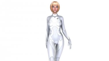 Kadın asker yürüyüş