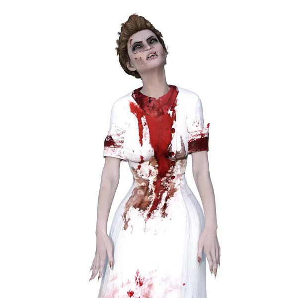 Kadın zombi — Stok fotoğraf