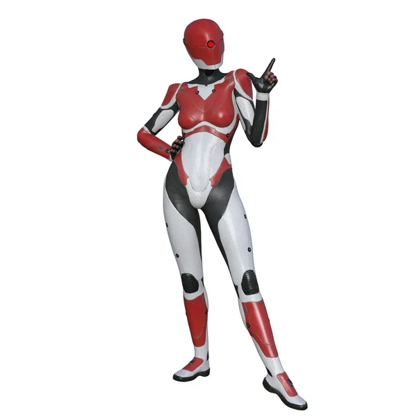 Female robot — Stock Photo, Image