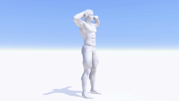 Человеческое тело — стоковое видео