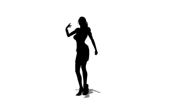 Silhouette de danseuse — Video