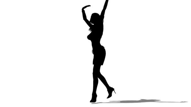 Silhouette de danseuse — Video