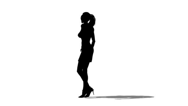 Silhouette de danseuse — Video