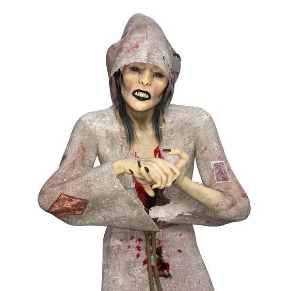 Female zombie — Stock Photo, Image