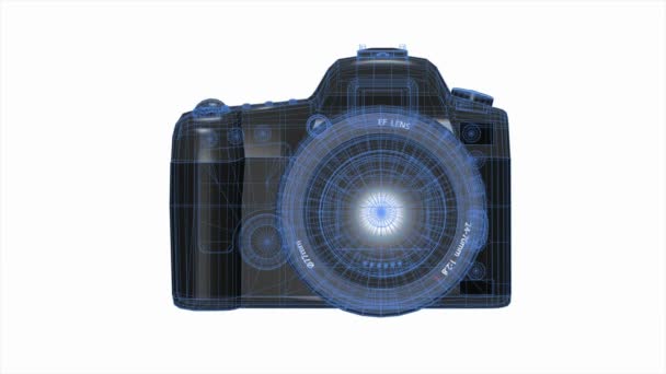 Digital SLR camera — Stock Video