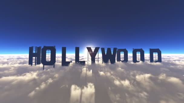 HOLLYWOOD úr! — Stock videók