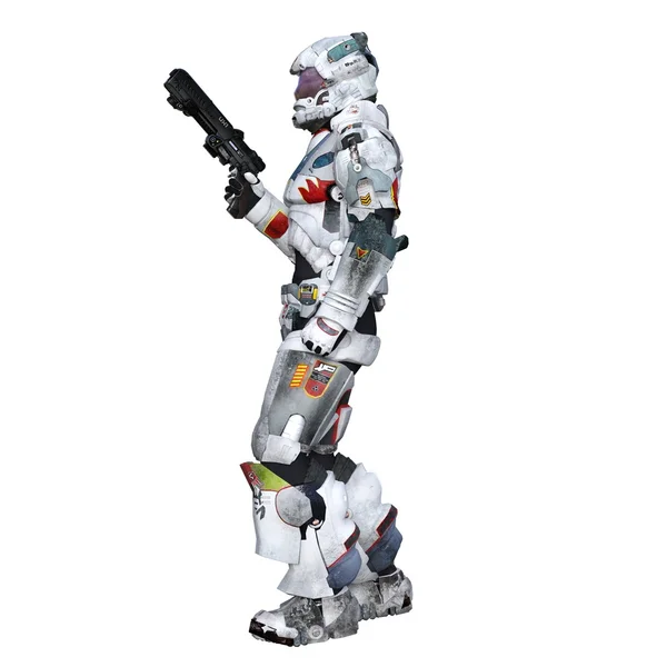 Space soldier — Stock Photo, Image