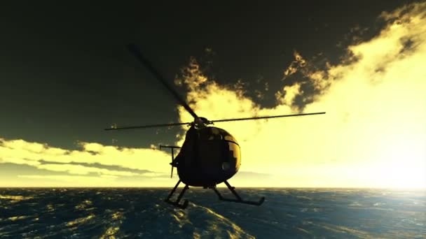 Helikopter – Stock-video