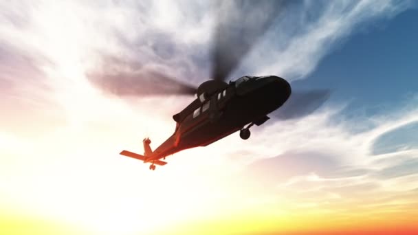 Вертоліт — стокове відео