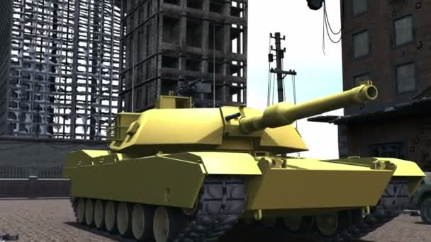 Tank — Stok video