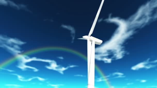 Het aandeel van elektriciteit uit wind — Stockvideo