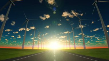 Rüzgar tarafından üretilen elektrik