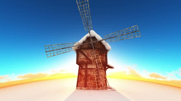 Windmill — Stock Video