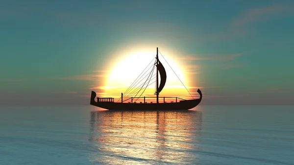 Segelschiff — Stockfoto