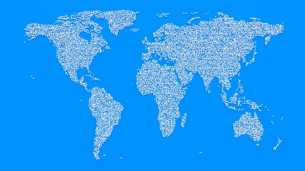 Mapa mundial —  Fotos de Stock