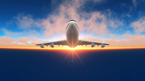 Flygplan — Stockfoto