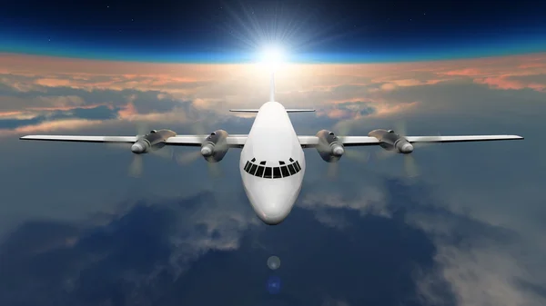 Airplane — Stock Photo, Image