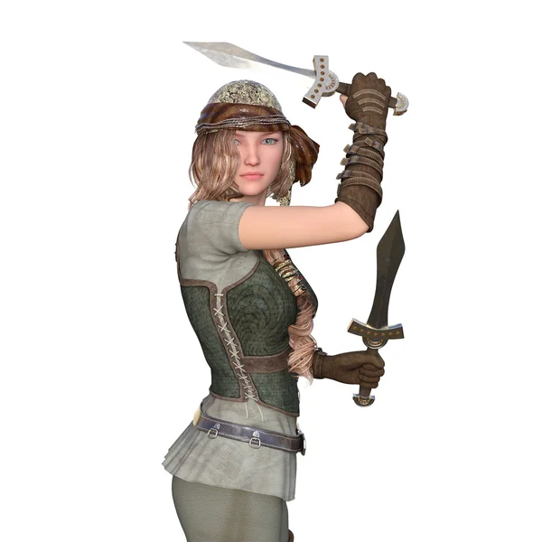 Female pirates — Stock Photo, Image