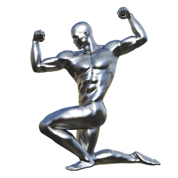 Sculpture of the man — Stock Photo, Image