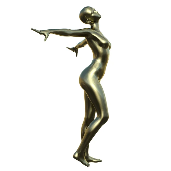 Sculpture of the woman — Stock Photo, Image