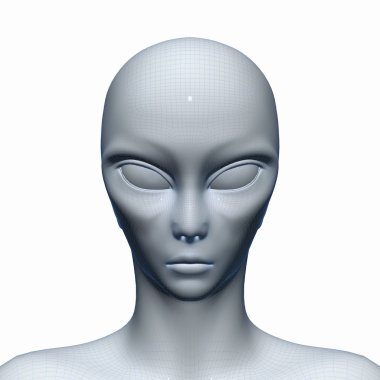 Alien yüz görüntü