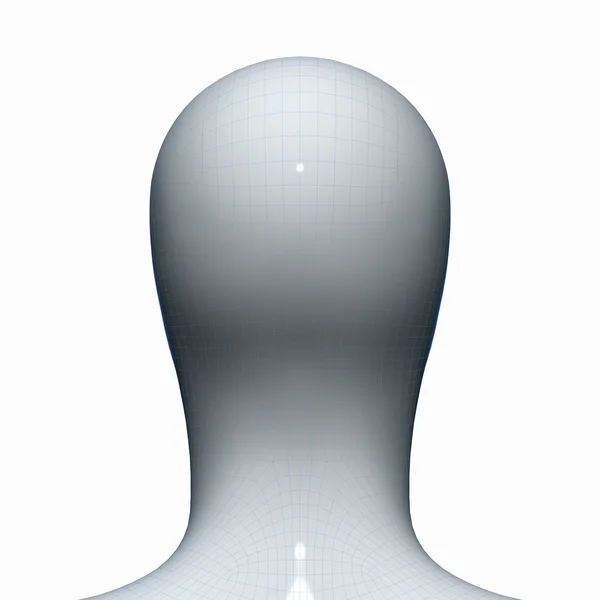 Face image of alien — Stock Photo, Image