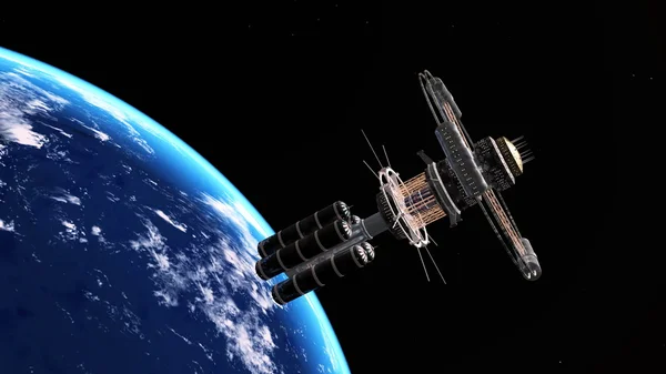 Stacja kosmiczna — Zdjęcie stockowe
