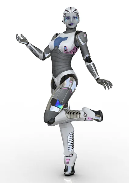 Robot femenino —  Fotos de Stock