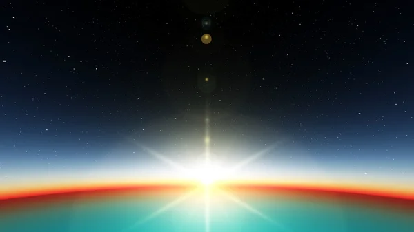 Sun rise — Stock Photo, Image