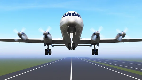 Vliegtuig — Stockfoto
