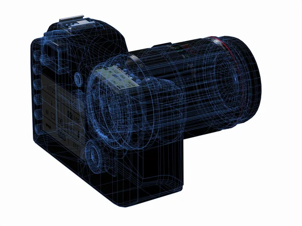 디지털 slr 카메라digitális tükörreflexes fényképezőgép — 스톡 사진