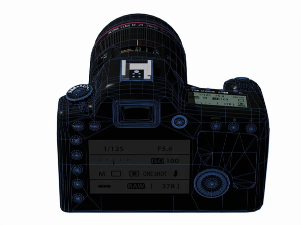 Dijital slr fotoğraf makinesi — Stok fotoğraf